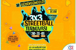 10’UNCU STREETBALL TURNUVASI KAYITLARI BAŞLADI