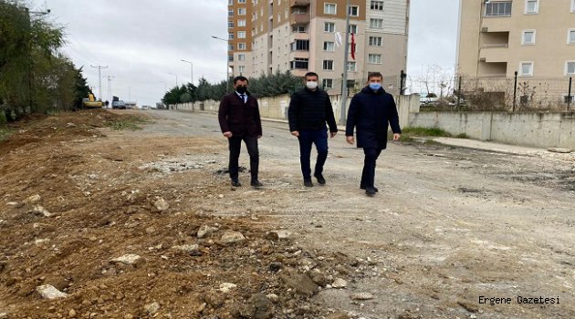 BAŞKANIMIZ AKAY, AKAN SOKAK'TA İNCELEMELERDE BULUNDU