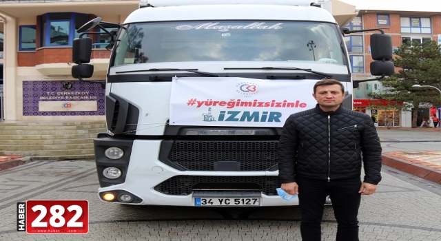 YARDIM TIRIMIZ İZMİR'E HAREKET ETTİ