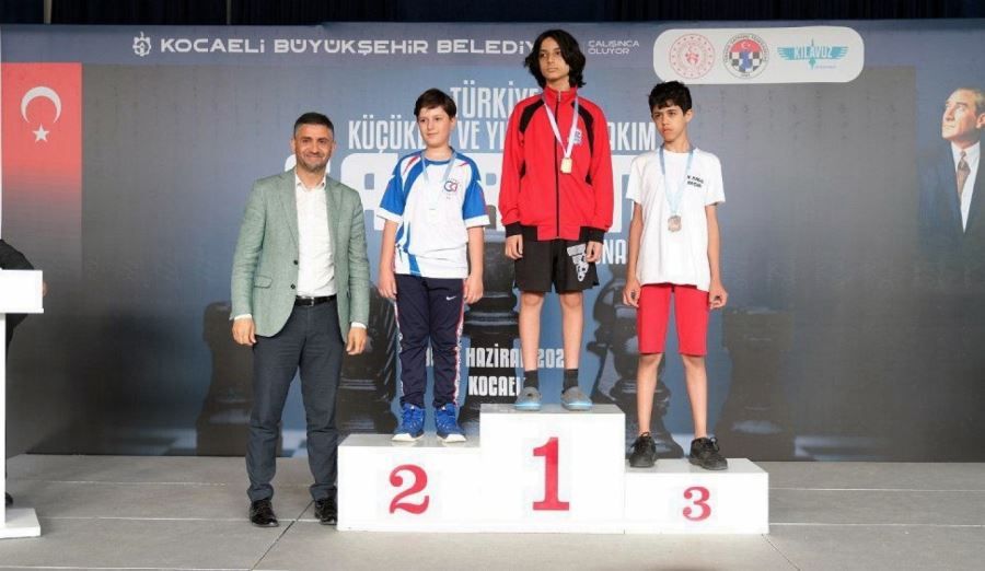 MİNİK ŞAHLARIMIZ TÜRKİYE 3.’SÜ OLDU