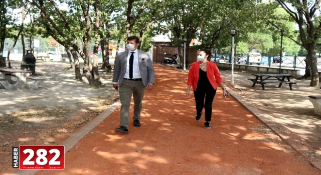 BAŞKANIMIZ AKAY KARTALTEPE PİKNİK ALANI'NDA İNCELEMELERDE BULUNDU
