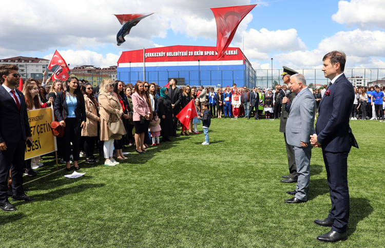19 MAYIS ATATÜRK'Ü ANMA, GENÇLİK VE SPOR BAYRAMINI COŞKU İLE KUTLADIK