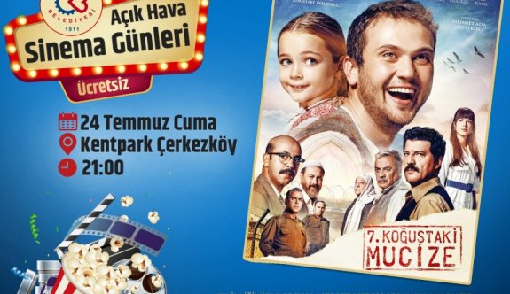 AÇIK HAVA SİNEMA GÜNLERİ BAŞLIYOR