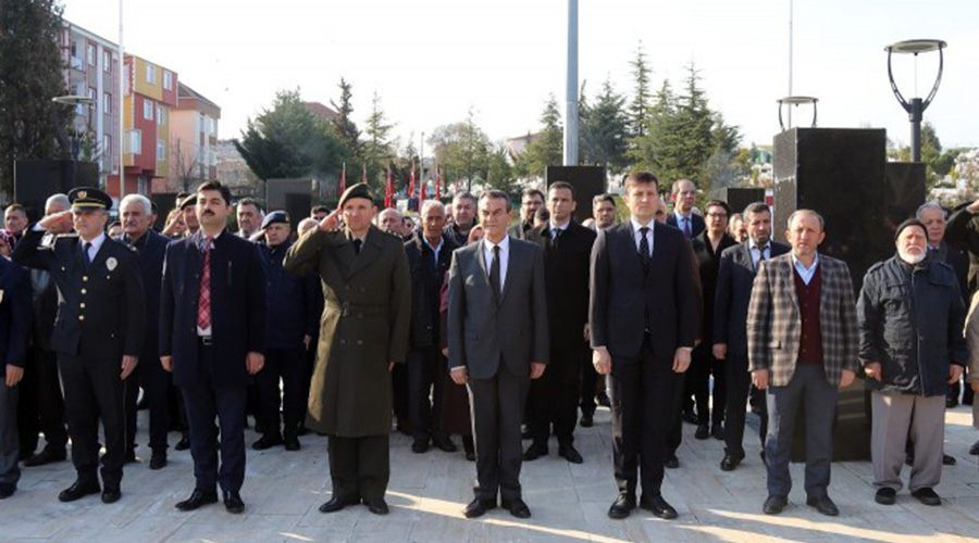 ÇANAKKALE ŞEHİTLERİNİ SAYGI VE MİNNETLE ANDIK