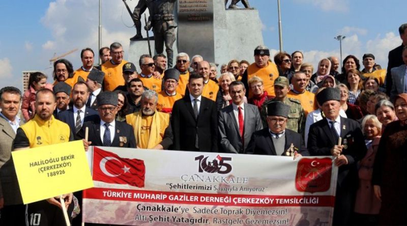 ÇERKEZKÖY'DEN 57. ALAYI UĞURLADIK