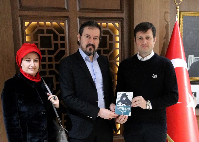 YAZAR HAYRİ VAROL'DAN BELEDİYE BAŞKANIMIZA ZİYARET