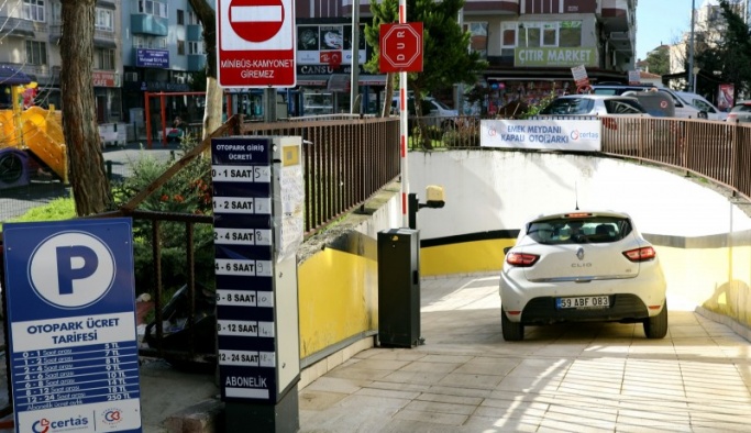 EMEK MEYDANI KAPALI OTOPARKI HİZMETE AÇILDI