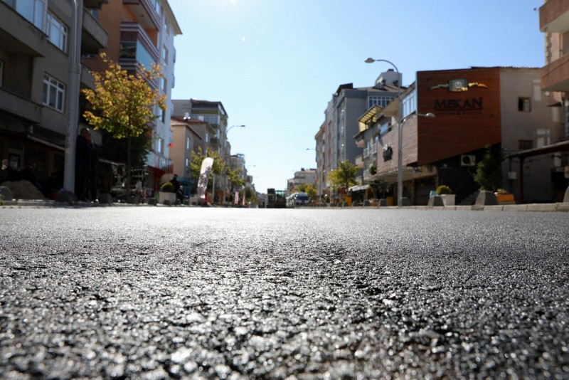 BUTÇULAR SOKAK ASFALTLANDI