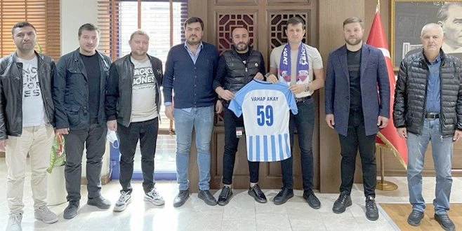 1911 ÇERKEZKÖYSPOR’DAN BAŞKANIMIZ AKAY’A ZİYARET