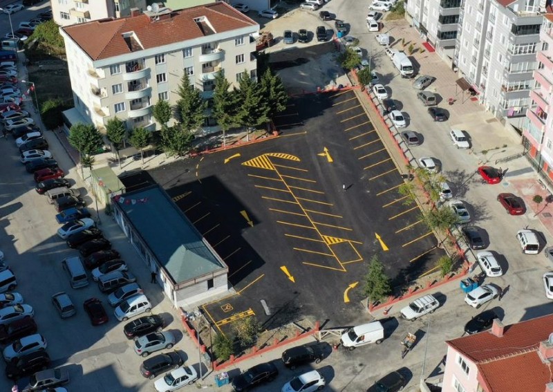 ŞELALE OTOPARK YAPIMI TAMAMLANDI