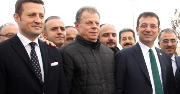 BAŞKAN AKAY, EKREM İMAMOĞLU İLE SEYMEN KATI ATIK BERTARAF TESİSİ'NDE BİR ARAYA GELDİ