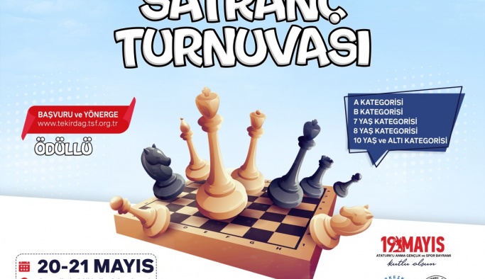 12. GELENEKSEL SATRANÇ TURNUVASI KAYITLARI BAŞLIYOR