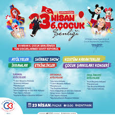 6. ÇOCUK ŞENLİĞİMİZ PAZAR GÜNÜ KENTPARK’TA