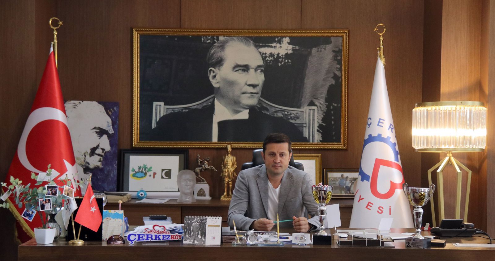 SPORCULARIMIZDAN BAŞKANIMIZ AKAY’A TEŞEKKÜR ZİYARETİ
