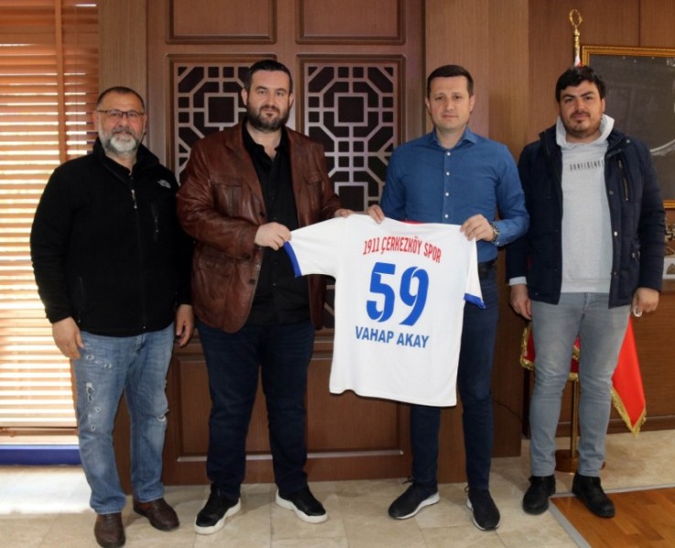 1911 ÇERKEZKÖYSPOR’DAN FORMA HEDİYESİ