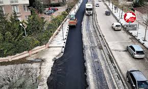 NARİN VE 29 EKİM CADDELERİ ASFALTLANIYOR