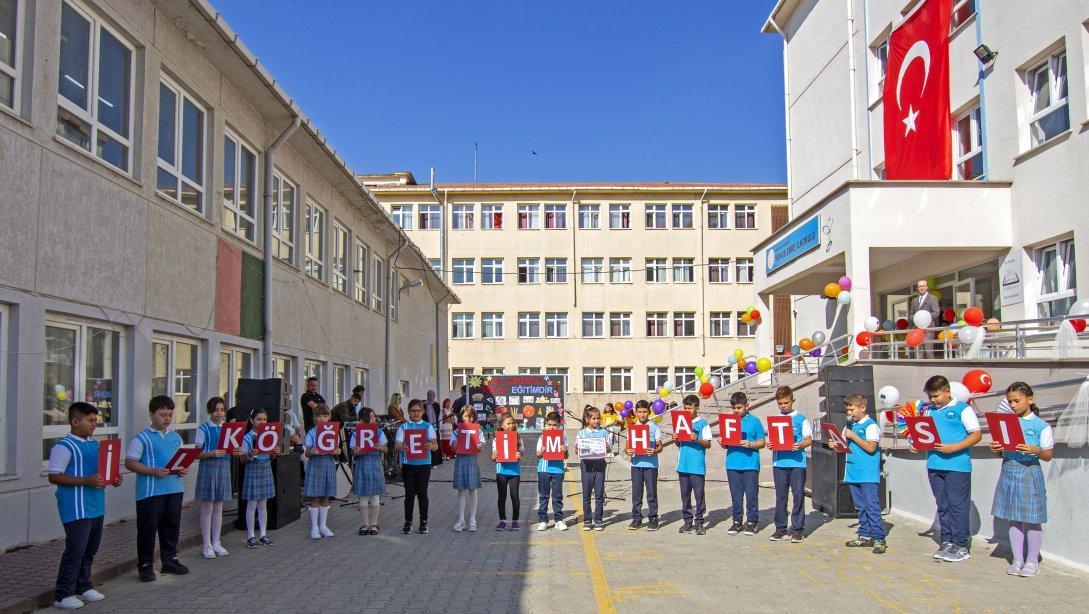 İLKÖĞRETİM HAFTASI’NI KUTLADIK