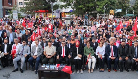 15 TEMMUZ ŞEHİTLERİNİ ANMA, DEMOKRASİ VE MİLLİ BİRLİK GÜNÜ'NÜ KUTLADIK