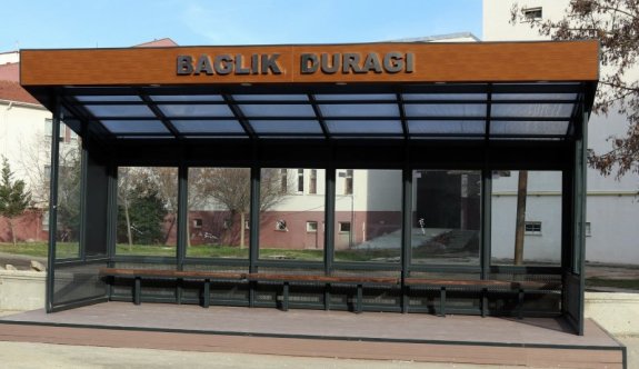 BAĞLIK İŞÇİ DURAĞI YAPIMI DA TAMAMLANDI